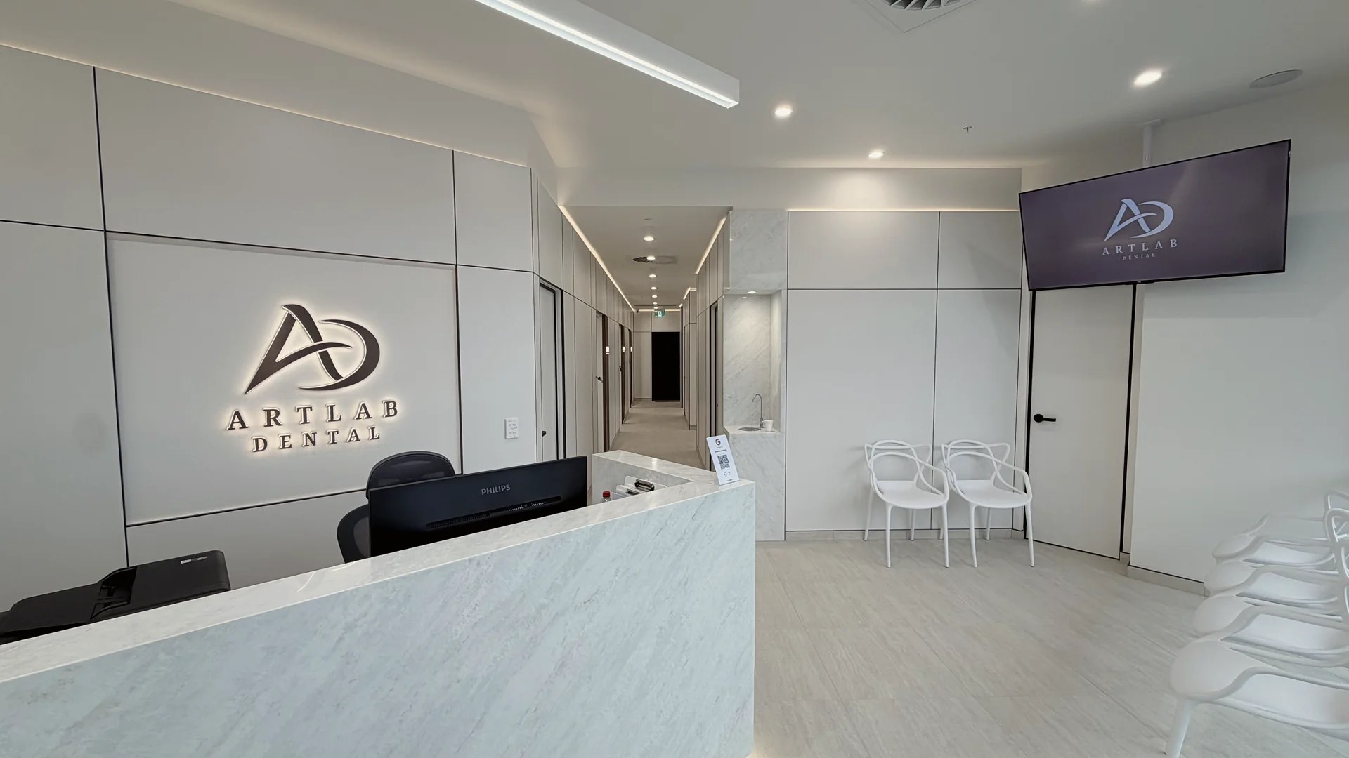 Artlab Dental clinic interior in Silverdale